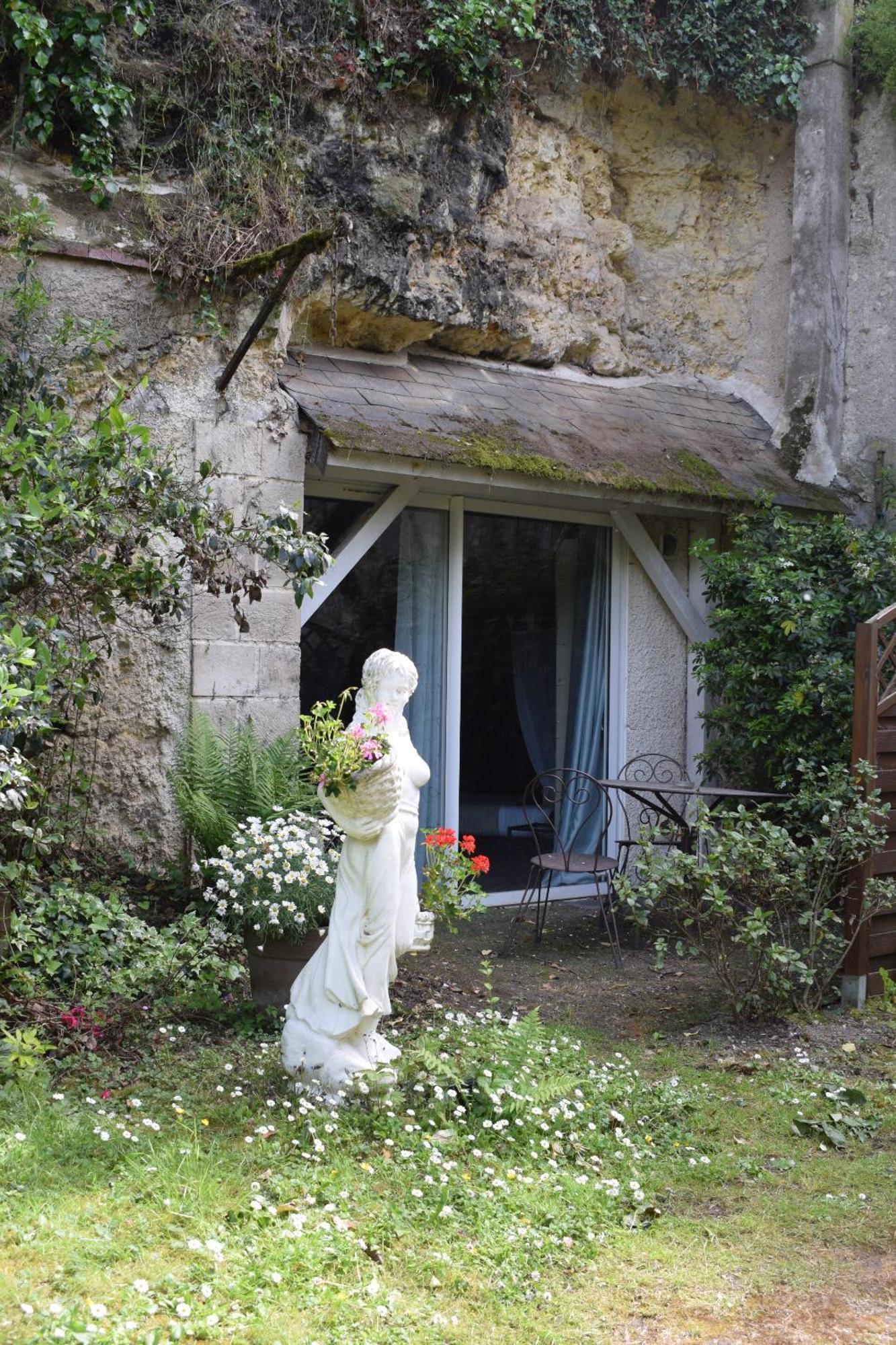 Chambres D'Hotes Troglodytes Le Clos De L'Hermitage Amboise Habitación foto